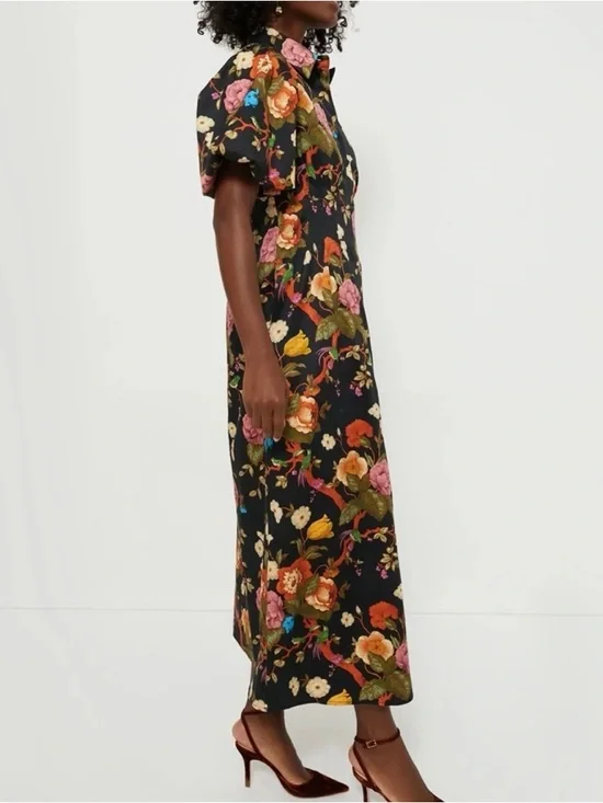 Tuckernuck delaney dress in baroque floral - Picture 5 of 15